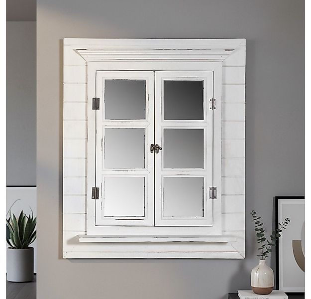 Melko Wandspiegel Dekospiegel Fensterladen Garderobenspiegel mit Bilderrahm günstig online kaufen