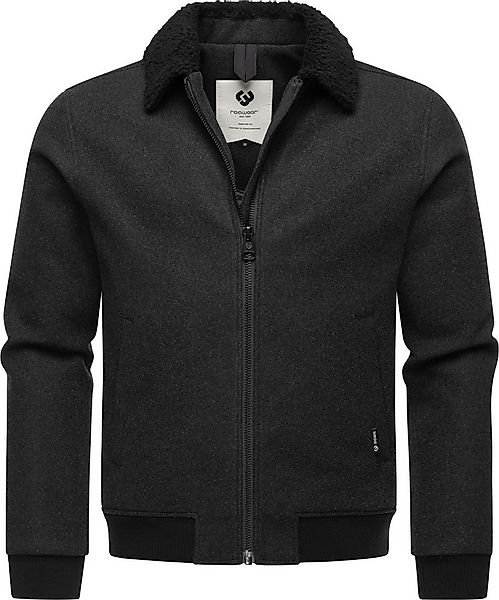 Ragwear Outdoorjacke Sivval Felt lässige Herren Jacke in Woll-Optik mit kus günstig online kaufen