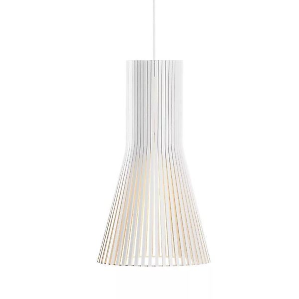 Secto Design - Secto 4201 Pendelleuchte - weiß/laminiert/inkl. LED-Birne 30 günstig online kaufen
