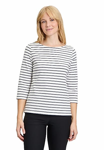 Betty Barclay 3/4-Arm-Shirt "Betty Barclay Damen Ringelshirt mit U-Boot-Aus günstig online kaufen
