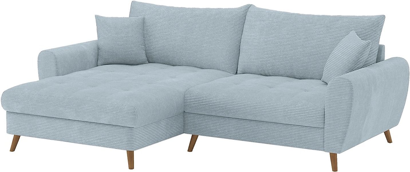 Mr. Couch Ecksofa "Blackburn II, L-Form" Mit Kaltschaumpolsterung bis 140 k günstig online kaufen