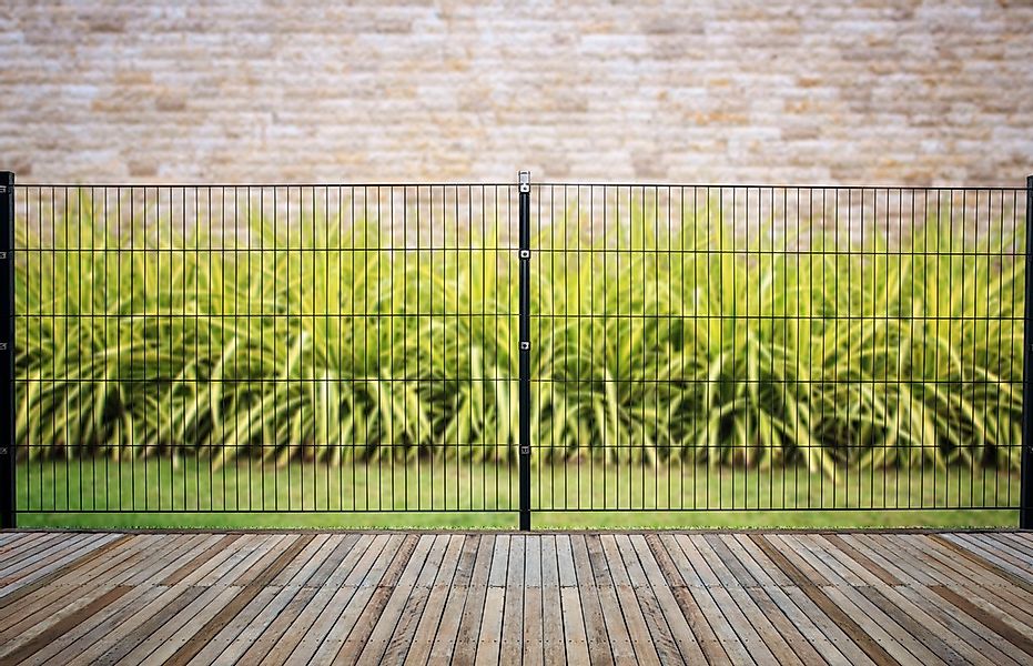 GARDEN N MORE Doppelstabmattenzaun "Standard" 5 Elemente für 10 m, LxH: 200 günstig online kaufen