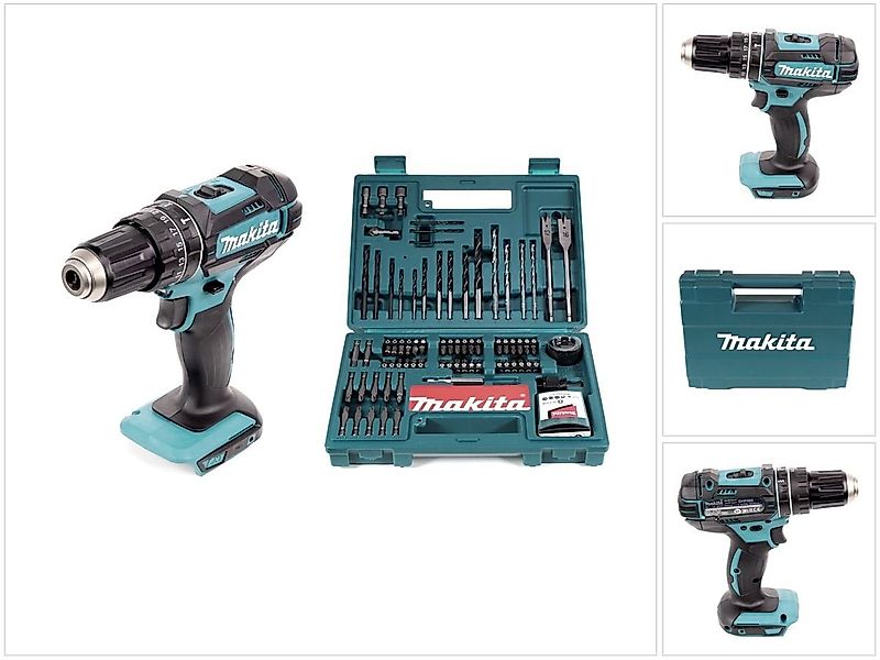 Makita Schlagbohrmaschine DHP 482 Z Akku Schlagbohrschrauber 18V 62Nm Solo günstig online kaufen