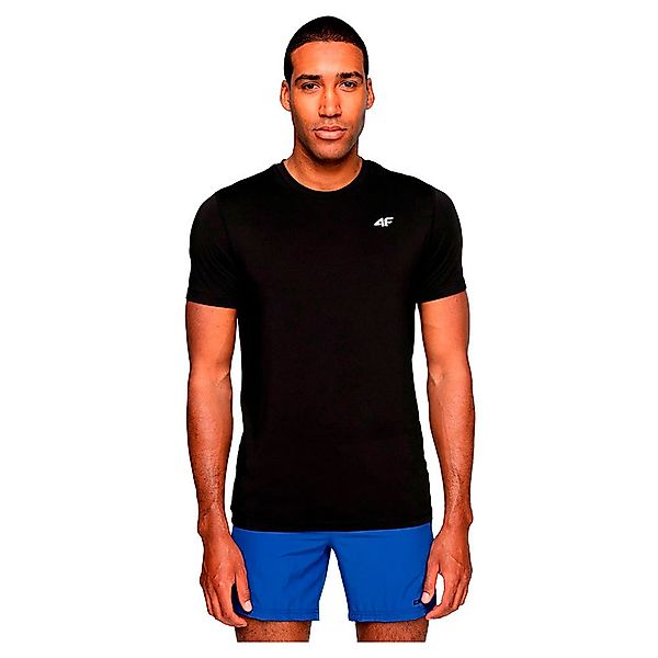 4f Kurzärmeliges T-shirt M Deep Black günstig online kaufen