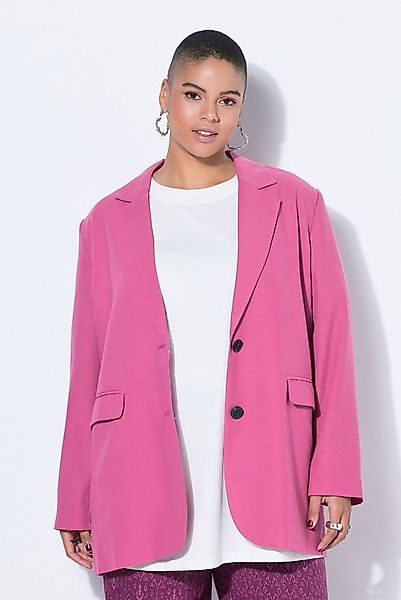 Studio Untold Blusenblazer Blazer oversized Leinenoptik Komplettfutter günstig online kaufen