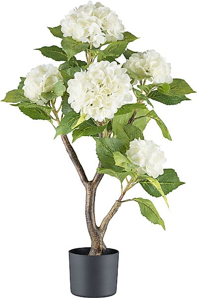 Kunstblume Hortensie Blühpflanze, Creativ green, Höhe günstig online kaufen