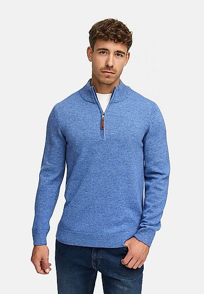 Indicode Strickpullover Herren INMargous Half-Zip Pullover Herrenpullover H günstig online kaufen