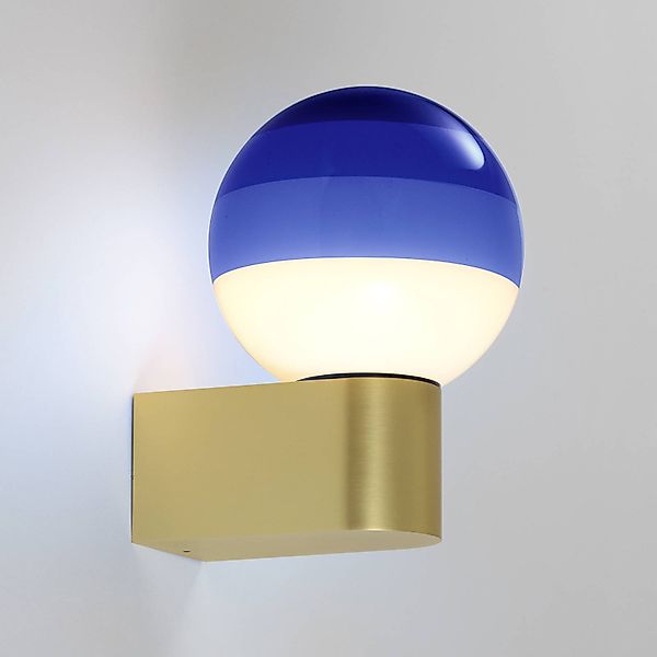 MARSET LED-Wandlampe Dipping Light A1, blau/gold günstig online kaufen
