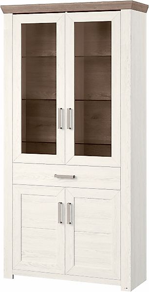 set one by Musterring Standvitrine "York" Typ 18, mit zwei Glastüren, in 3 günstig online kaufen