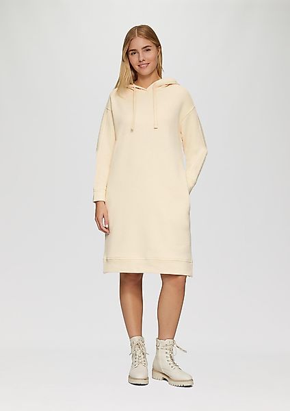 s.Oliver Minikleid Undyed Sweatkleid mit Eingrifftaschen günstig online kaufen