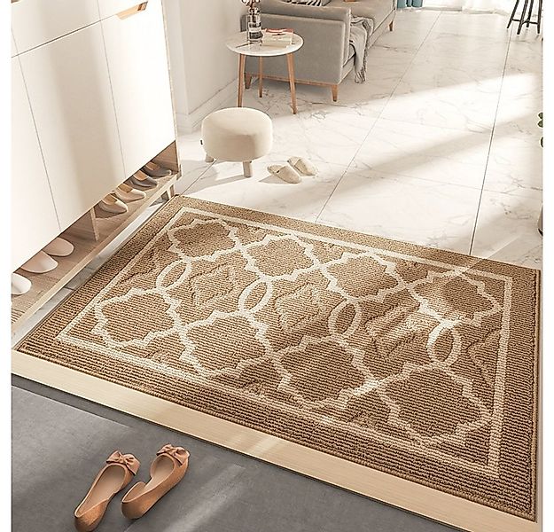 NUODWELL Fußmatte Fußmatte Innen, Waschbar Schmutzfangmatte rutschfest Stau günstig online kaufen