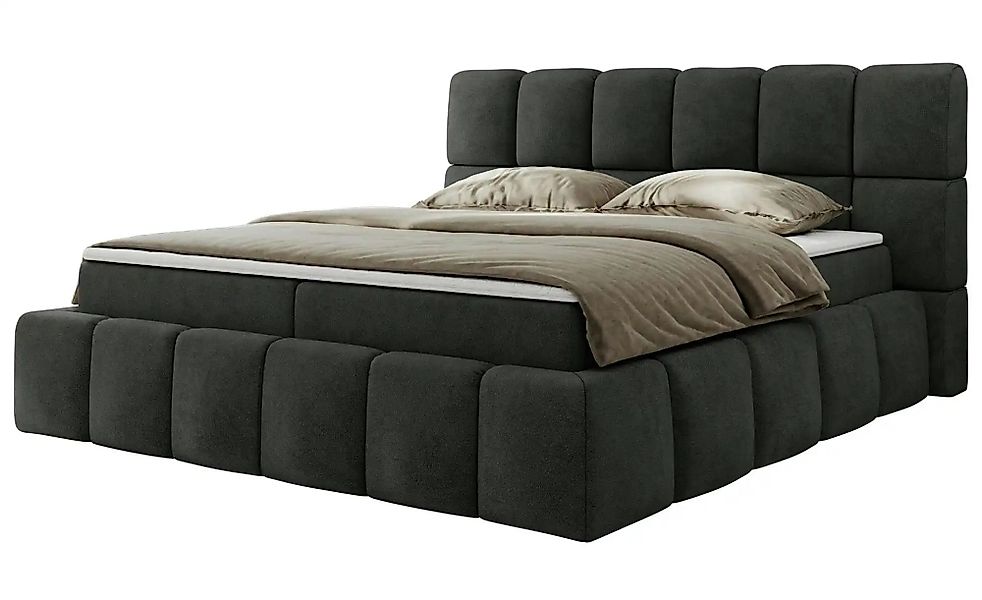 Boxbett mit Bettkasten Nira ¦ grau ¦ Maße (cm): B: 154 H: 113 Betten > Komf günstig online kaufen