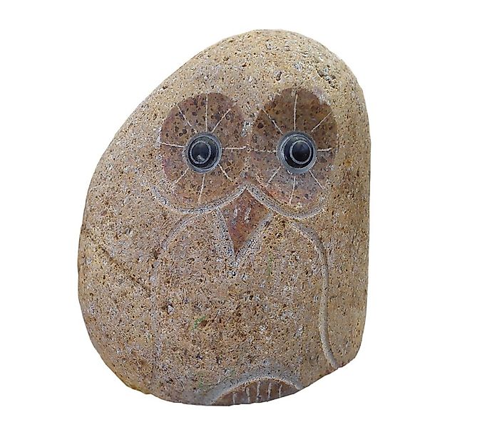 Dehner Gartenfigur Eule, 9 x 16 x 15 cm, Granit, grau, sortiert günstig online kaufen