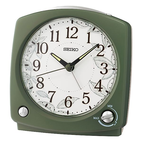 Seiko Quarzwecker mit Vogelstimmen Grün günstig online kaufen