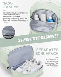 Coonoor Reisetasche Sportrucksack für Frauen mit günstig online kaufen