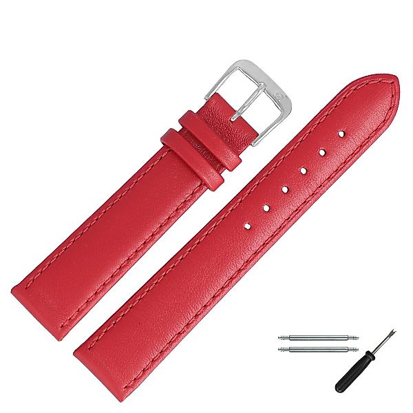 MARBURGER Uhrenarmband 14mm Leder günstig online kaufen