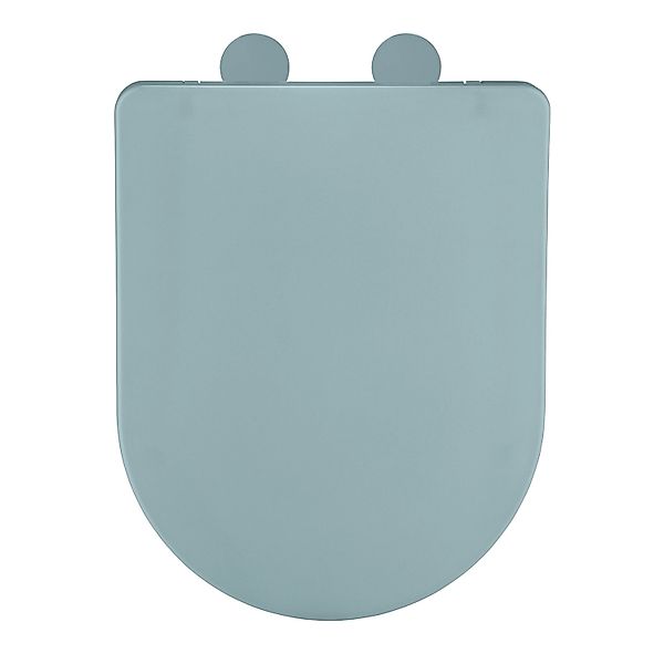 Wenko WC-Sitz Galati aus Duroplast Blaugrau günstig online kaufen