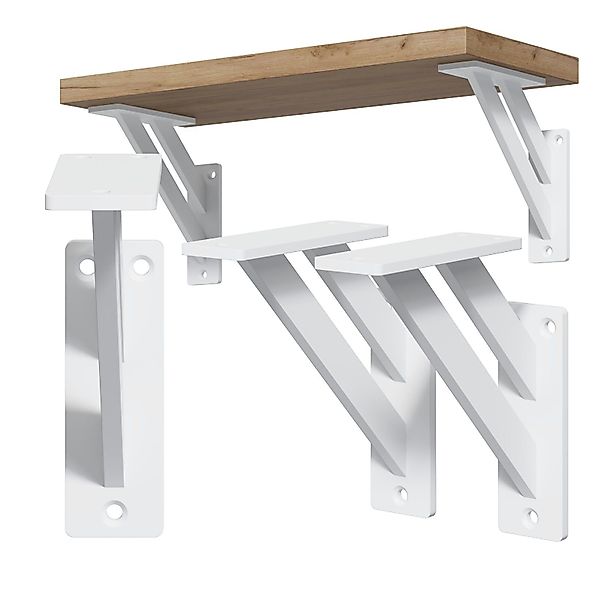 HAGO Wandregalhalter DIY 2er Set Wandregalhalter günstig online kaufen