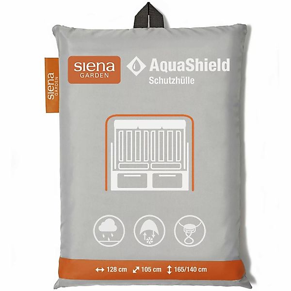 Siena Garden Strandkorb-Schutzhülle "AquaShield", LxBxH: 128x105x165/140 cm günstig online kaufen