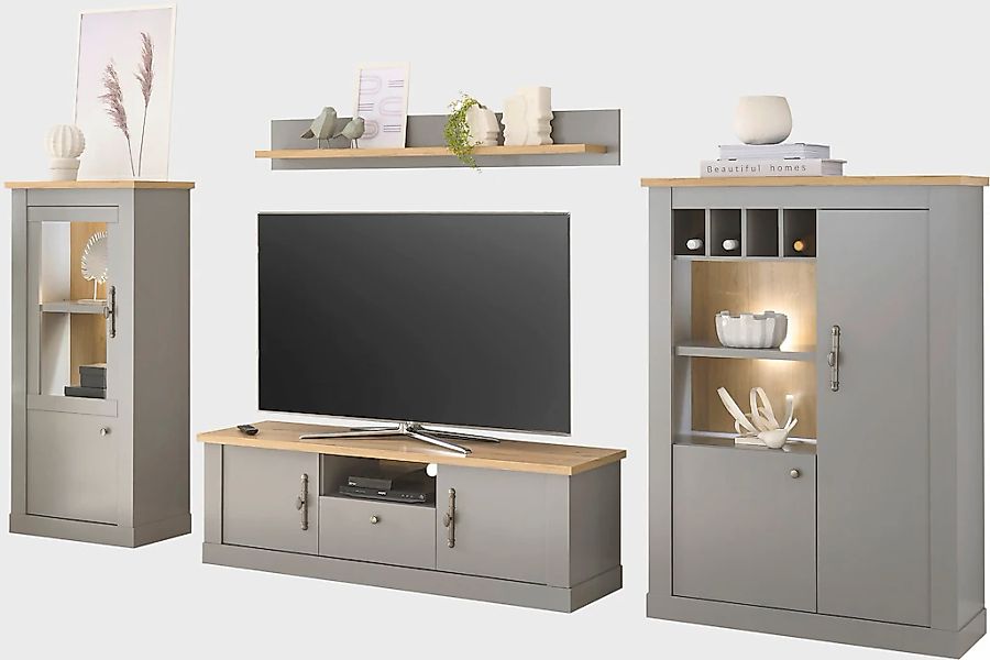 Home affaire Wohnwand "Chambord" 4 Stk. tlg. günstig online kaufen
