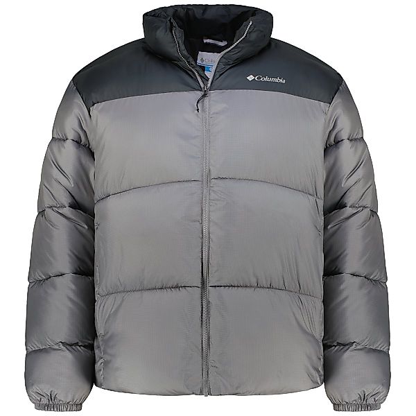 Columbia Puffer-Jacke, wind- und wasserabweisend Farbe grau Größe: 6XL günstig online kaufen