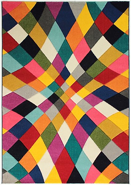 FLAIR RUGS Teppich "Rhumba" rechteckig 10 mm Höhe fußbodenheizungsgeeignet, günstig online kaufen