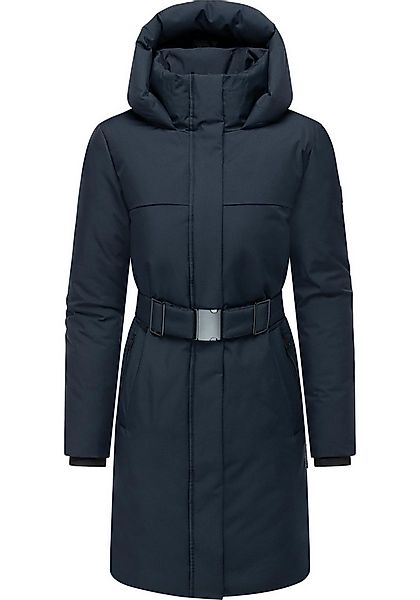 Navahoo Wintermantel Gipfelspass XIV Warmer Winterparka mit Taillengürtel günstig online kaufen