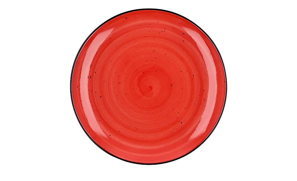 Peill+Putzler Dessertteller  Genua ¦ rot ¦ Maße (cm): H: 2  Ø: 20.3 Geschir günstig online kaufen