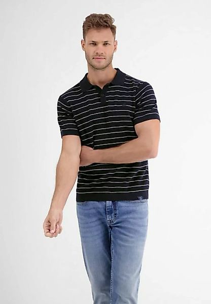 LERROS Poloshirt LERROS Poloshirt in sommerlich-stylischer Strickoptik günstig online kaufen