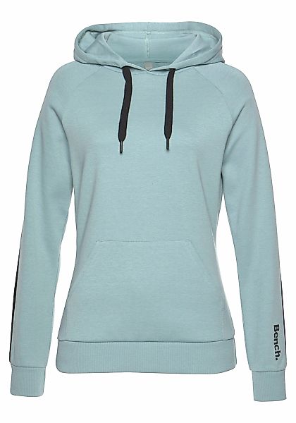 Bench. Loungewear Kapuzensweatshirt, mit Seitenstreifen und Kängurutasche, günstig online kaufen