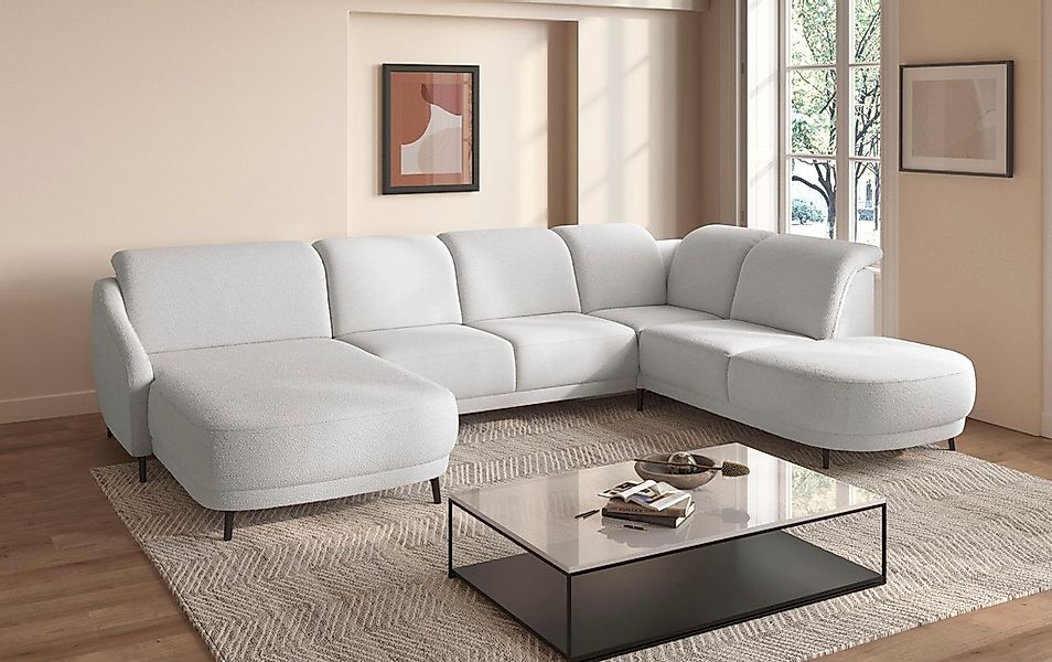 sit&more Wohnlandschaft "Blues U-Form" inkl. Kopfteilverstellung, wahlweise günstig online kaufen