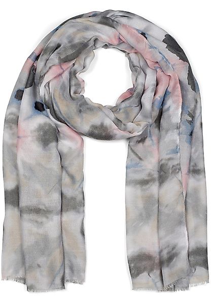 styleBREAKER Modeschal Schal mit Batik Blumen günstig online kaufen
