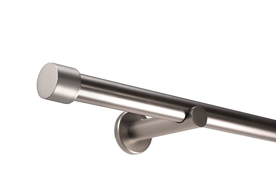 Deco-Raum Gardinenstange Kappe, Ø 25 mm, 1-läufig, Wunschmaßlänge, kürzbar, günstig online kaufen