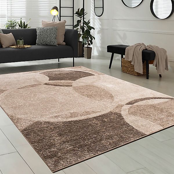 Paco Home Teppich »Sinai 055«, rechteckig, 13 mm Höhe, Kurzflor, modernes D günstig online kaufen