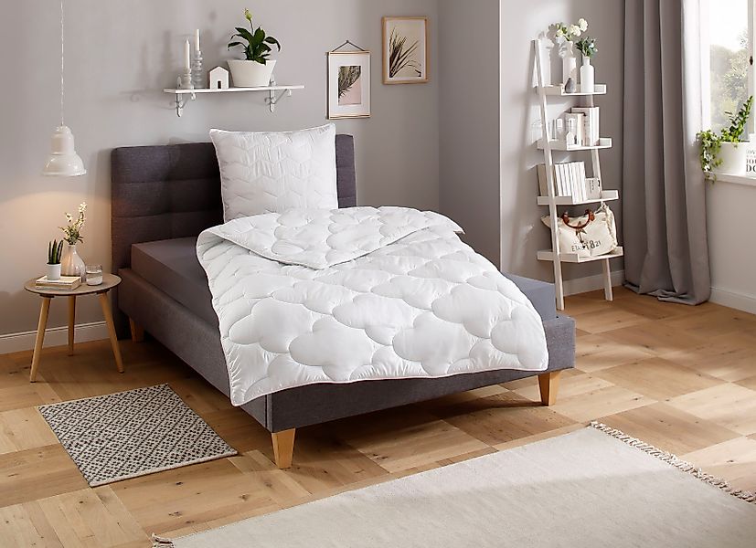 my home Microfaserbettdecke "Mondschein, Bettdecke 135x200 cm, 155x220 cm, günstig online kaufen