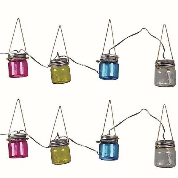 Luxform LED-Lichterkette LED Solar Lichterkette Blanes günstig online kaufen