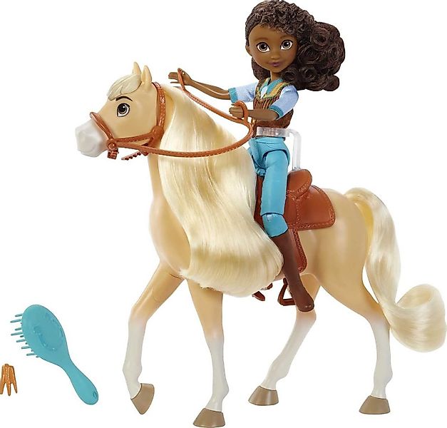Mattel® Anziehpuppe Mattel Spirit Pru-Puppe & Pferd Chica Linda HFB90 günstig online kaufen
