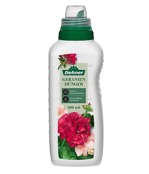 Dehner Blumendünger Geraniendünger, hochwertiger NPK-Dünger, 500 günstig online kaufen