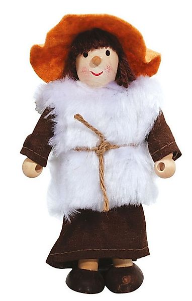 Winzlinge Biegepuppe Hirte - Helles Fell (1-tlg) günstig online kaufen