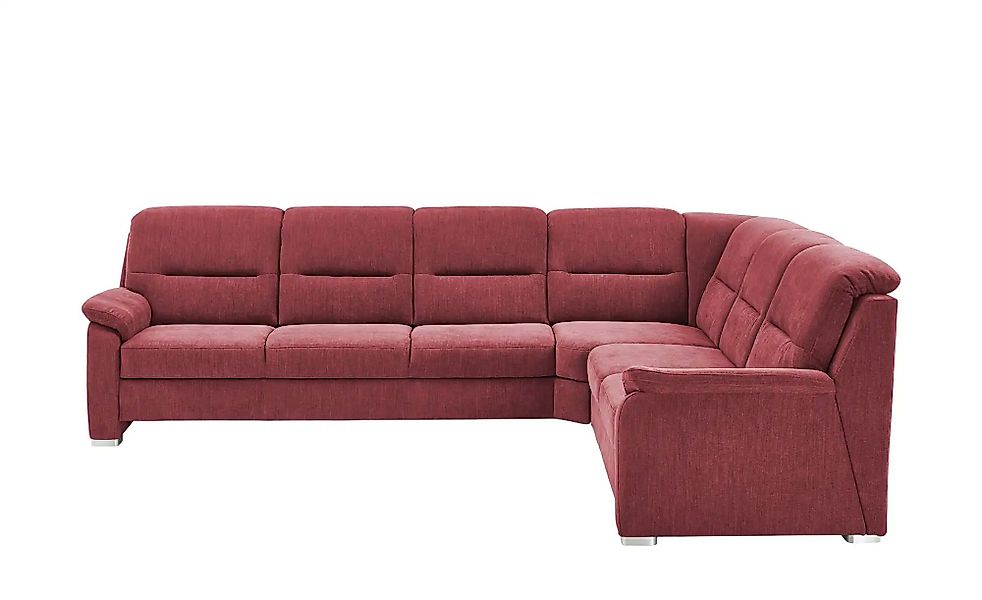 meinSofa Ecksofa  Vera ¦ rot ¦ Maße (cm): H: 92 Polstermöbel > Sofas > Ecks günstig online kaufen