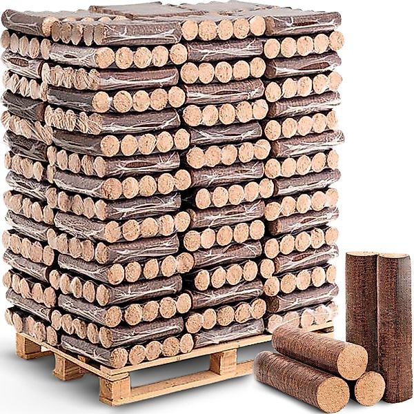 holz4home® Holzbriketts Hartholz-Eichenbriketts 960 kg auf günstig online kaufen