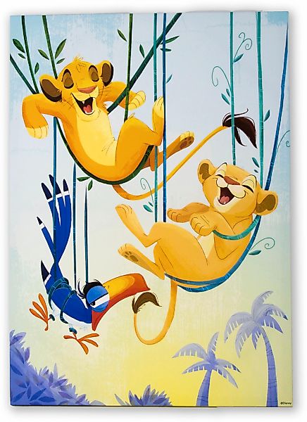 Disney Leinwandbild "Simba & Nala", (1 St.) günstig online kaufen