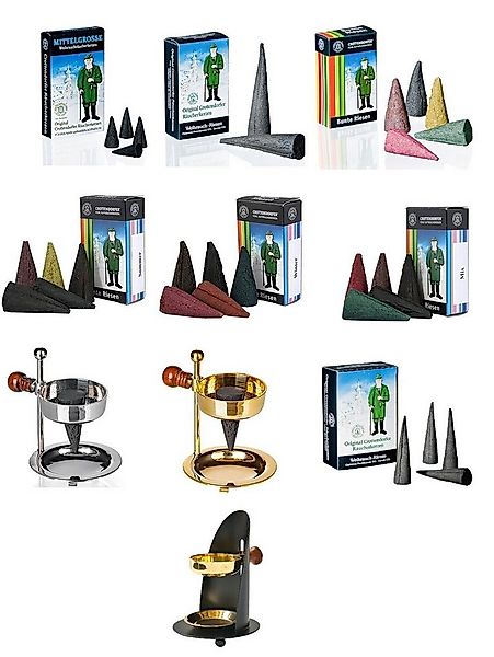 Crottendorfer Duftkerze 1534, Bunte Mischung / Mix, XXL Räucherkerzen - Inh günstig online kaufen