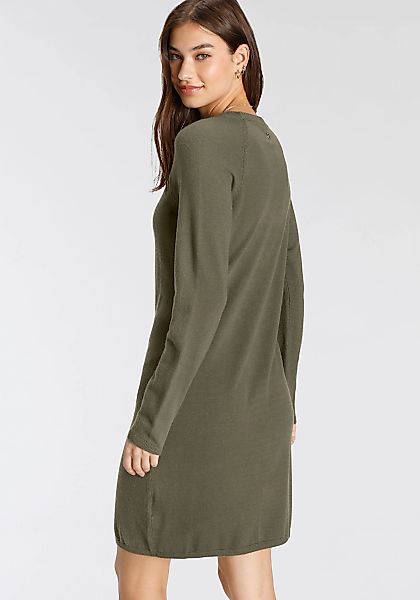 Tamaris Strickkleid lässiges Mini-Kleid aus Viskosemischung günstig online kaufen