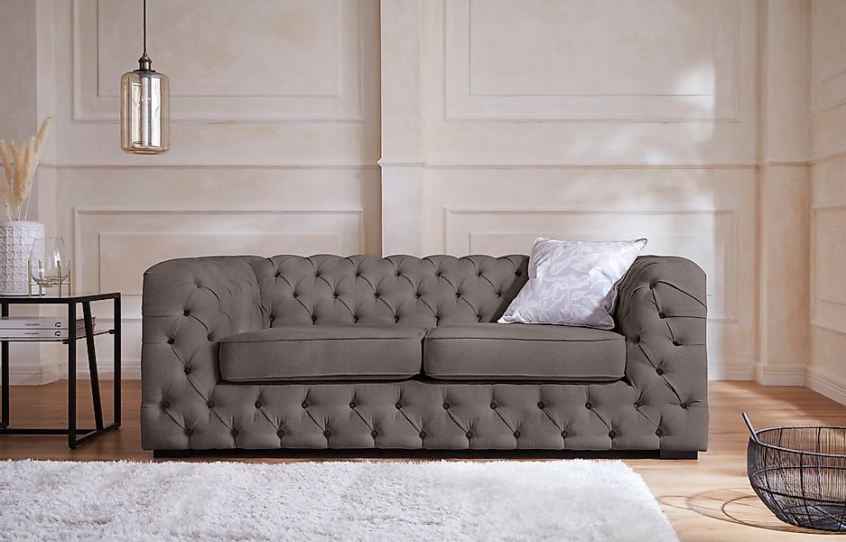 Guido Maria Kretschmer Home&Living Chesterfield-Sofa Kalina, günstig online kaufen