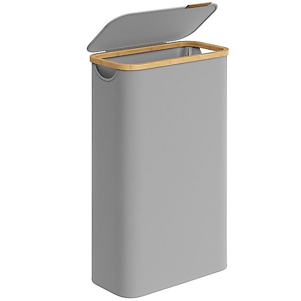 SONGMICS Wäschekorb, mit Deckel, 65 L, günstig online kaufen