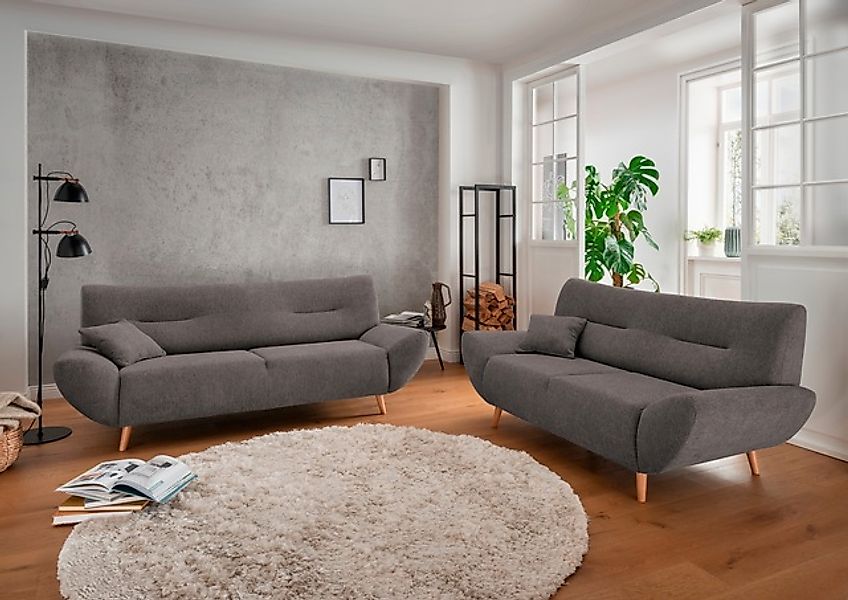 Home affaire Polstergarnitur »Drago, modern und zeitlos, aktuelle Formenspr günstig online kaufen