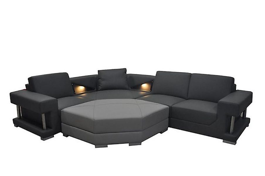 JVmoebel Ecksofa Wohnzimmer Textil Eckcouch Polster Couch Garnitur Eckgarni günstig online kaufen