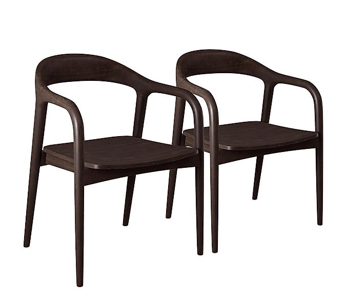 skølm Esszimmerstuhl Sól (Spar-Set auch mit Sitzpolster, 2 St), Armlehnestu günstig online kaufen