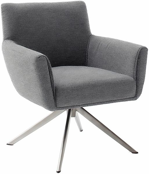 MCA furniture 4-Fußstuhl "WILSON Esszimmerstuhl, Armlehnstuhl, Polsterstuhl günstig online kaufen